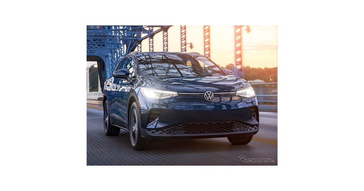 VWの電動SUV『ID.4』がパワーアップ、12.9インチディスプレイ新