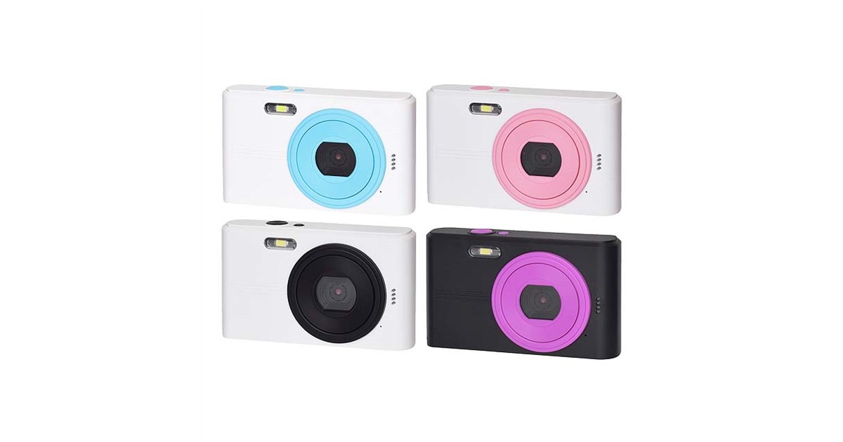 KEIYO、ツートンカラーのコンパクトデジカメ「NT-DC001」8,980円