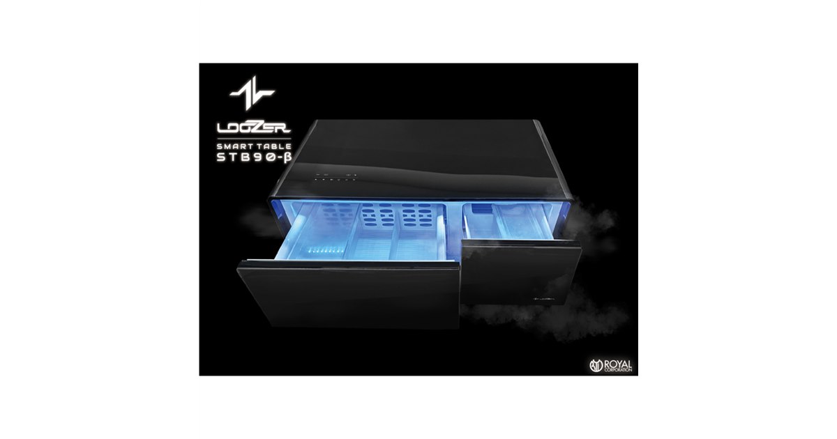 冷蔵庫・冷凍庫 SMART TABLE by LOOZER LOOZERから「テーブル×冷蔵庫×スピーカー×ワイヤレス充電」が1つ