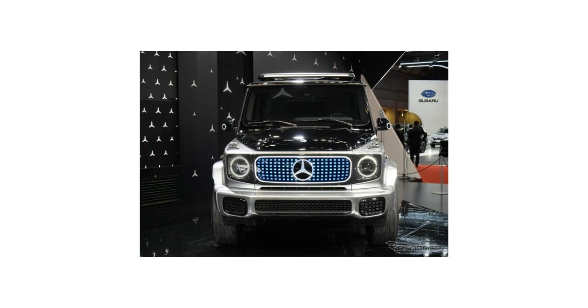 できることが増えた、メルセデスベンツ Gクラス のバッテリーEV