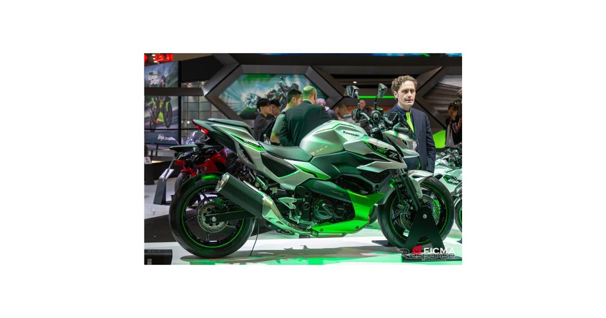 カワサキ、Z7ハイブリッド/Ninja 500/Z500をミラノショーで世界