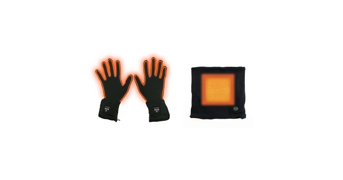 PowerArQ、防寒用の「電熱グローブ」「電熱ネックウォーマー」の予約