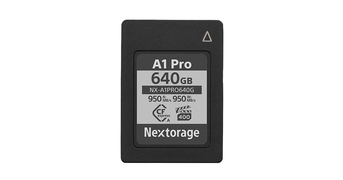 【非売品】売り子カード（アサヒ2019ver) Nextorage、最大950MB/sのプロ向けCFexpress Type Aメモリーカード「NX