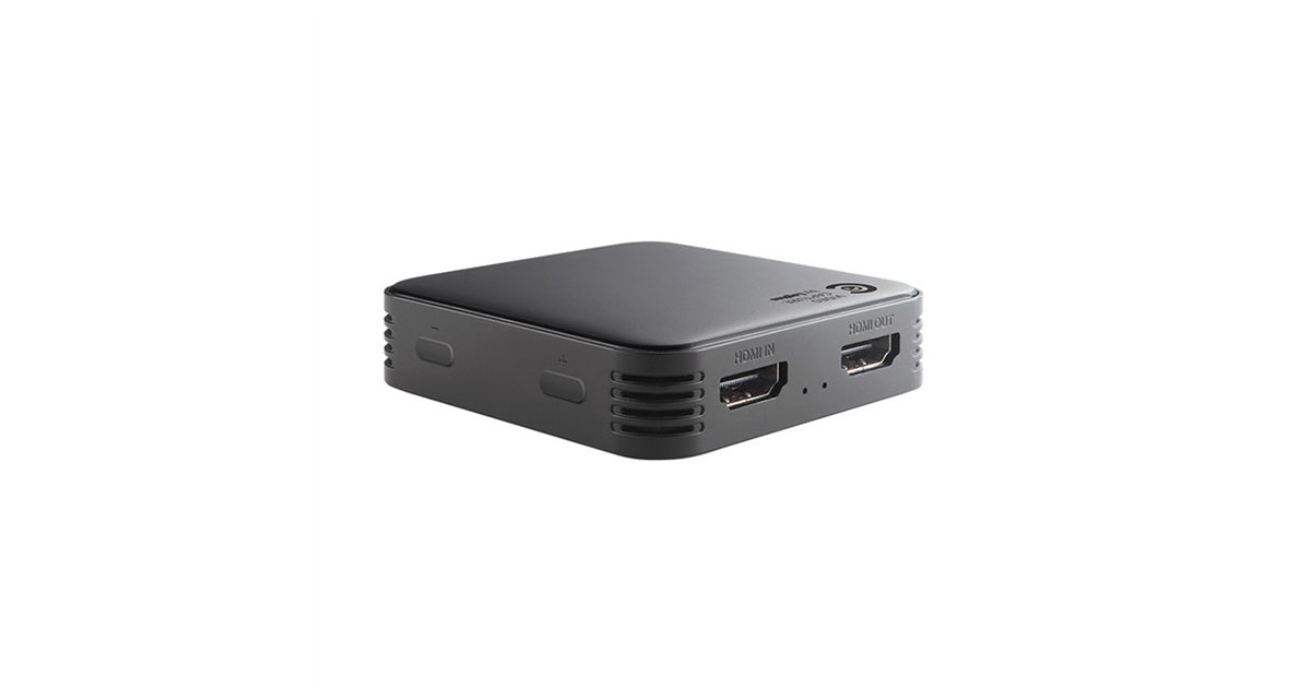 ロジテック、4Kパススルー対応フルHDビデオキャプチャーのWEBモデル
