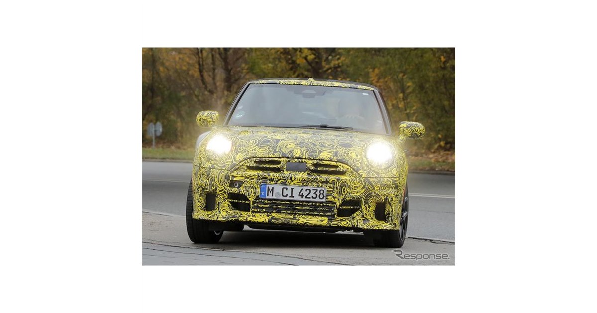 最後のガソリンMINI、MTも廃止か…「JCWコンバーチブル」次期型を