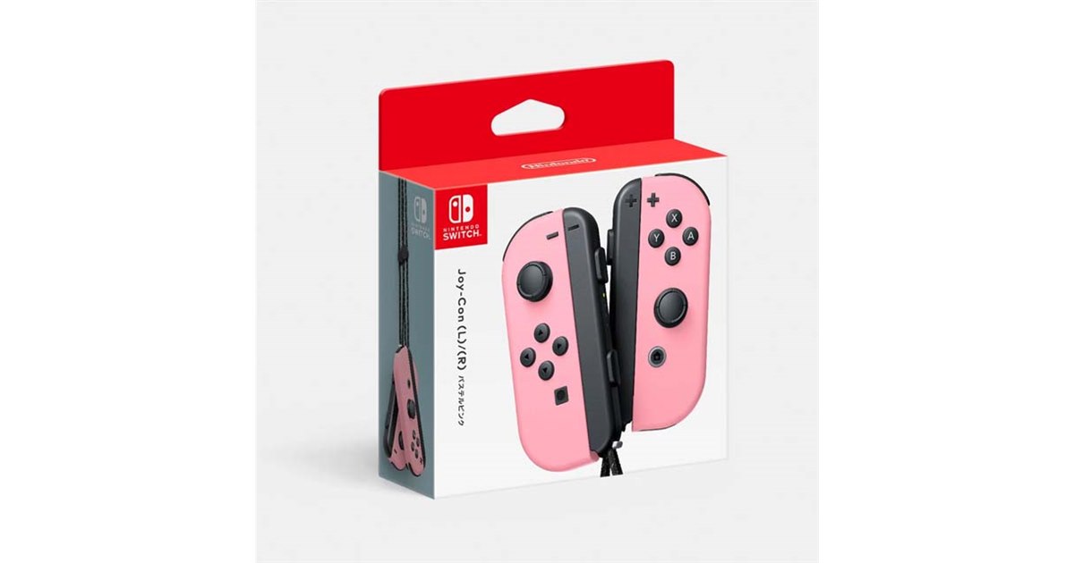 任天堂、新色「Joy-Con(L)/(R) パステルピンク」を本日3月22日発売