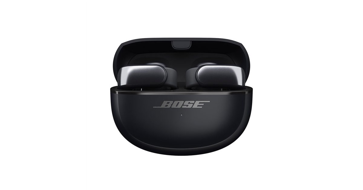 BOSE Ultra Open ワイヤレスイヤホン ブラック 本体 完全ワイヤレスイヤホン Bose Ultra Open Earbuds ブラック