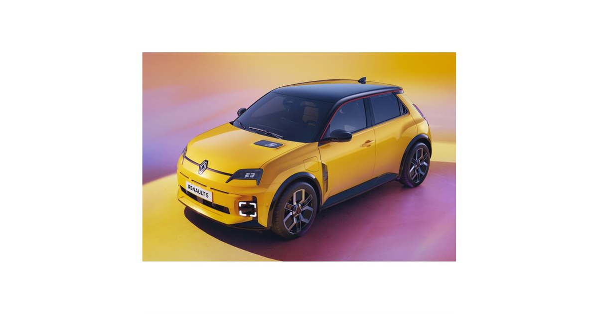 新品 1/43 ルノー純正 ノレブ 新型 ルノー 5 Eテック イエロー 新品 1/43 ルノー純正 ノレブ 新型 ルノー 5 Eテック イエロー