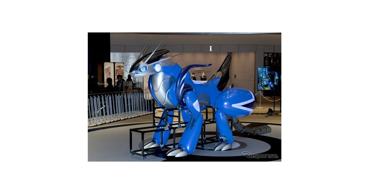 動く実物大『ミライドン』トヨタ有志が制作---ポケモンに登場する