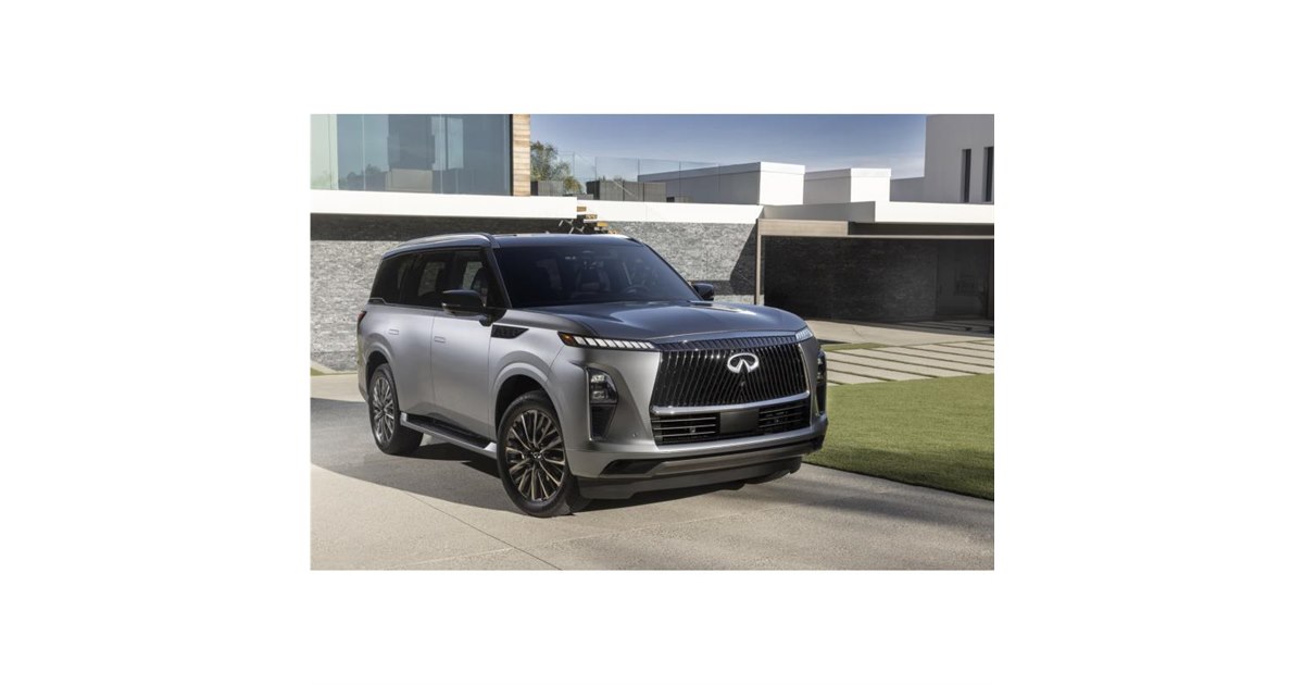 インフィニティブランドの新型フラッグシップSUV「QX80」がデビュー