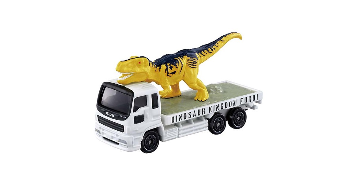 5個セット【新発売】恐竜運搬車 ティラノサウルス・レックス（ロボット） 福井県とトミカがコラボした「恐竜運搬車 ティラノサウルス
