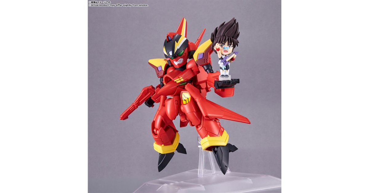タイニーセッション VF-19改 ファイヤーバルキリー with 熱気バサラ レビュー】「TINY SESSION VF-19改 ファイヤーバルキリー with
