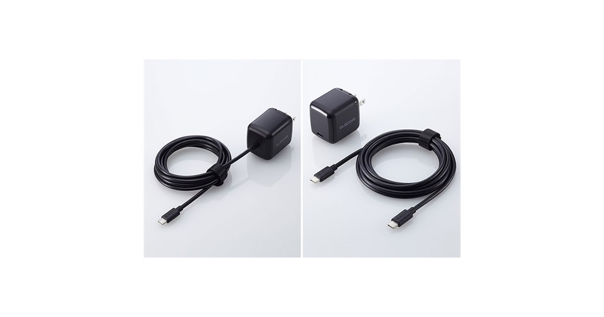 エレコム、「GaN II」を採用した45W USB PD出力対応充電器 - 価格.com