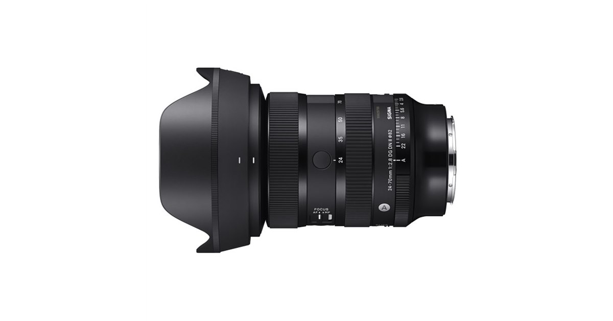 シグマ、“全方位的な進化を遂げた”フラッグシップレンズ「24-70mm F2.8 DG DN II」 - 価格.com