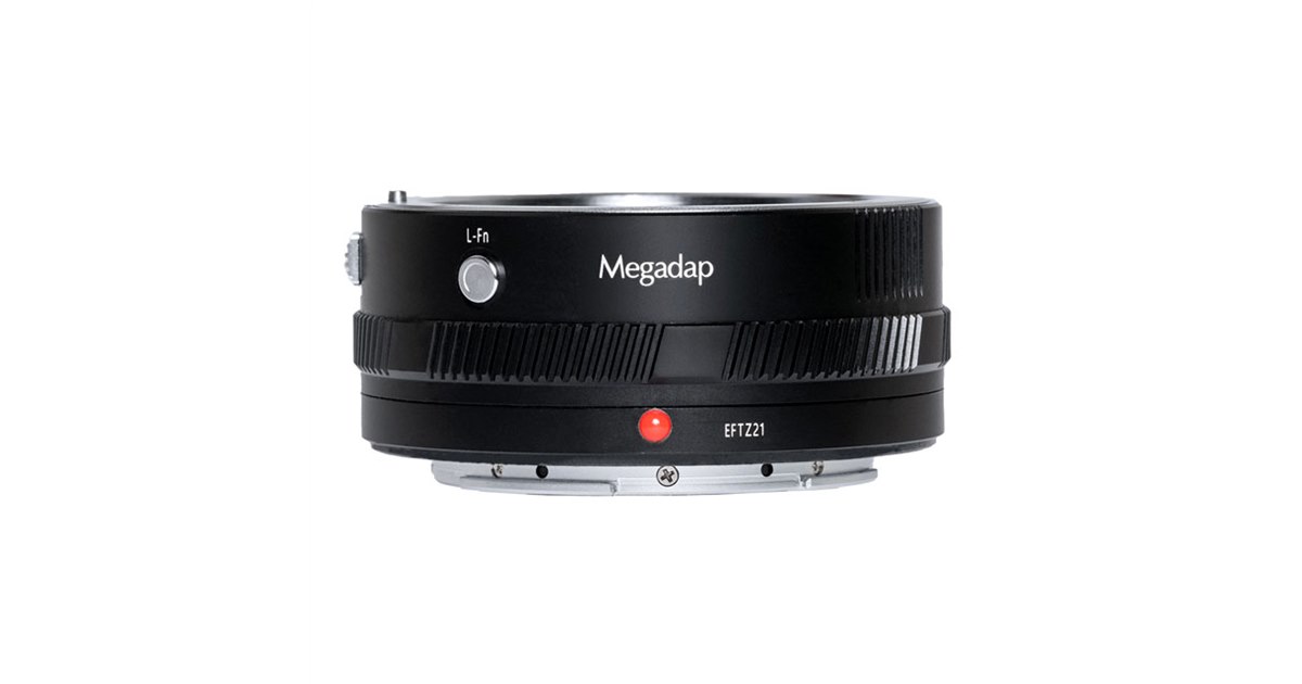 Megadap、キヤノンEF→ニコンZ変換の電子マウントアダプター