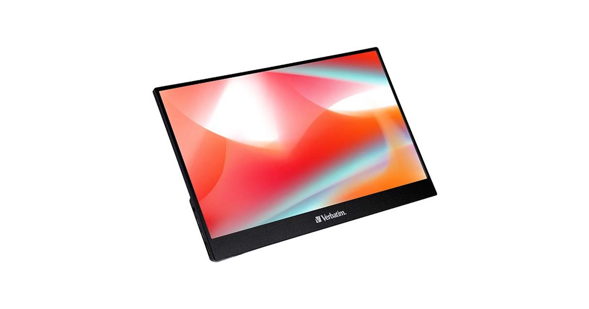 ディスプレイ・モニター本体 verbatim portabl montor14 ポータブル・モニター - Verbatim Japan（バーベイタムジャパン）