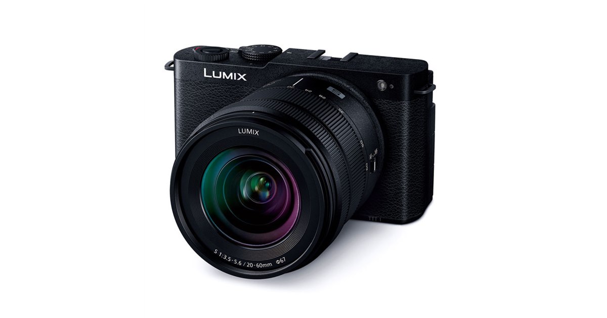 パナソニック「LUMIX S」シリーズ初、フラットデザインの小型