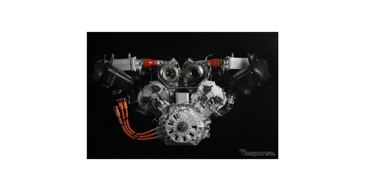 ランボルギーニの新型スーパーカー、V8ツインターボ＋3モーターで900