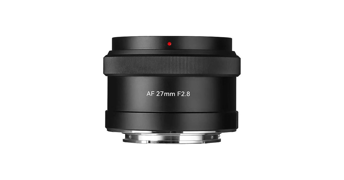 レンズ(単焦点) 7Artsans AF 27mm F2.8 七工匠 7Artisans 27mm F2.8 AF APS-C 2728EB-AF ブラック