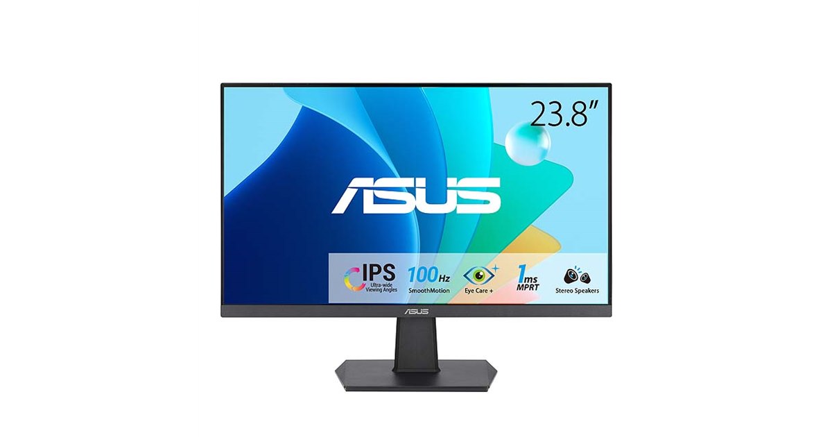 ASUS、16,920円のフレームレス23.8型フルHD液晶ディスプレイ - 価格.com