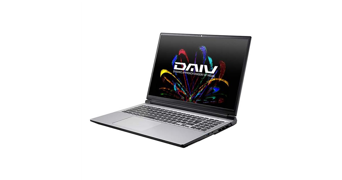 DAIV、DCI-P3 100％に対応した16型ノートPC「DAIV R6」 - 価格.com