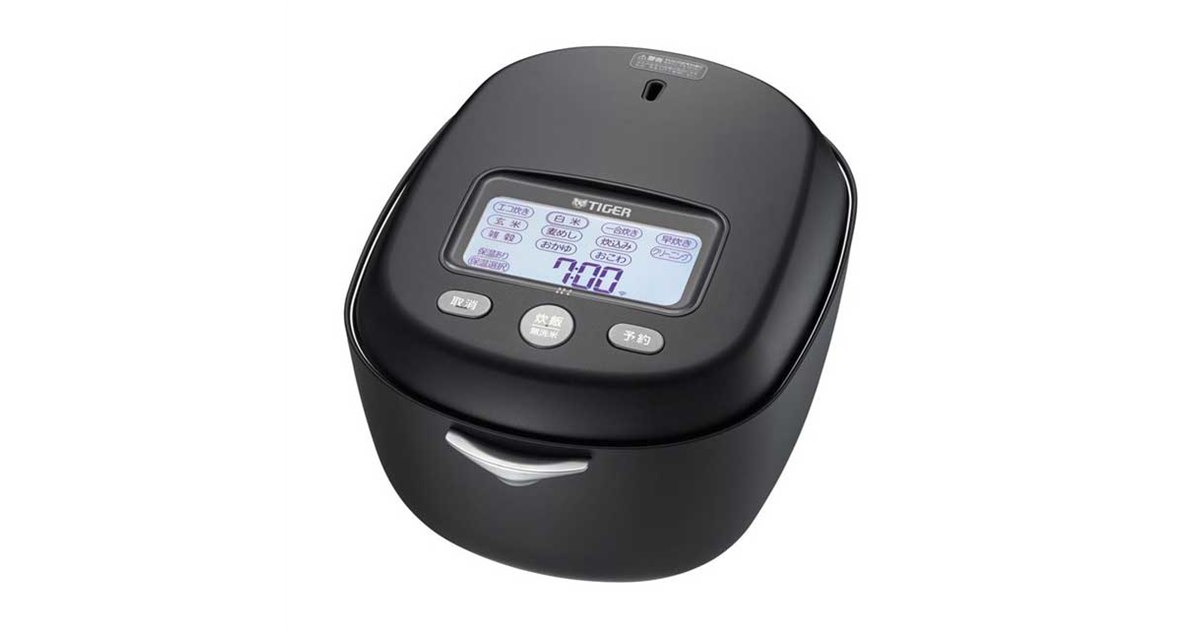 タイガー、1.2万円分還元「土鍋ご泡火炊き JRX-G型」キャンペーンは