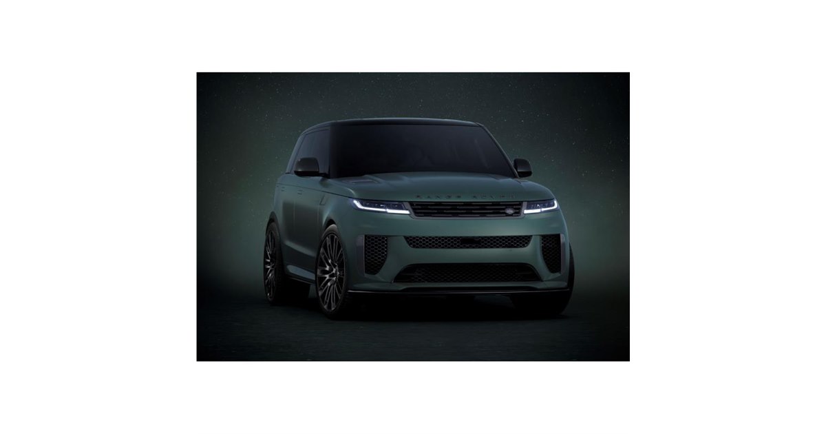 レンジローバー・スポーツ」の限定コレクション発売 全5モデルを各1台