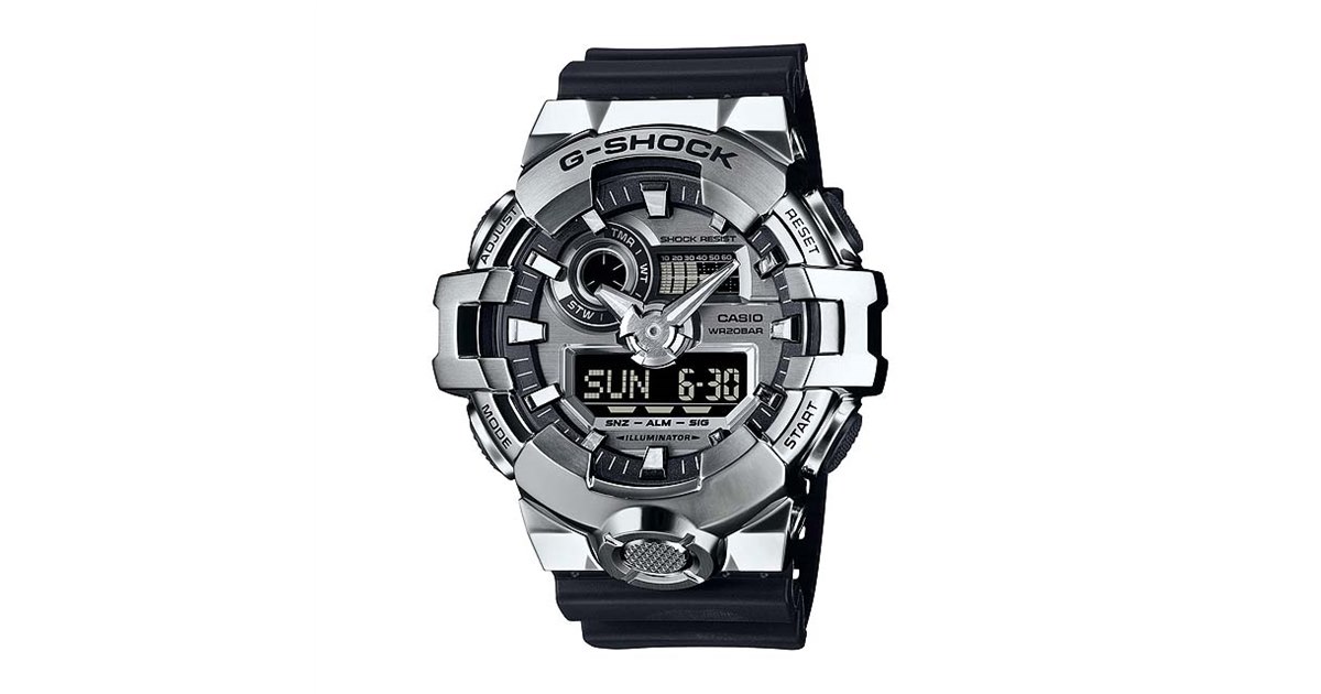 カシオ、ステンレス製ベゼルを採用した「G-SHOCK GM-700」シリーズを9月発売 - 価格.com