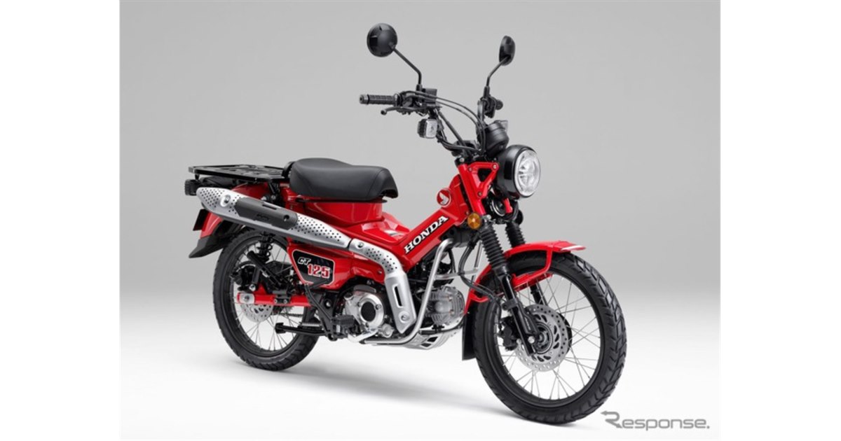 ホンダ『CT125ハンターカブ』、新色2色を追加して12月発売へ…47万3000円 - 価格.com