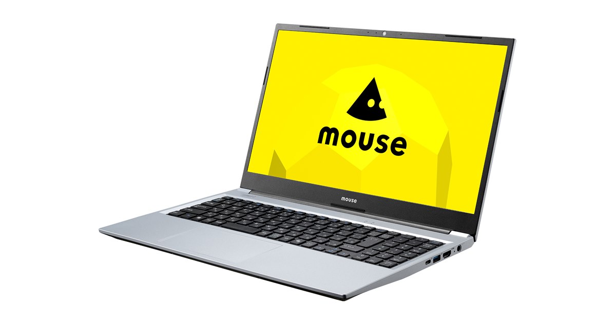 mouseノートパソコン美品 mouse、「Ryzen 5 7430U」を搭載した15.6型ノートPC「mouse A5-A5A01SR