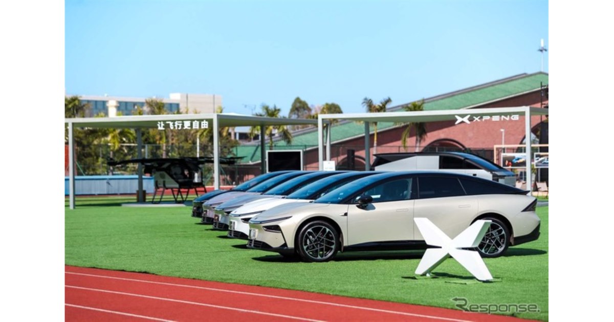 世界初の「AI定義自動車」が中国で発売、シャオペンの高級セダン『P7＋