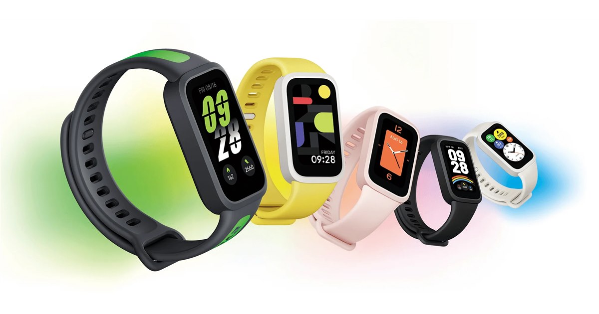 スマートバンド★赤★強度は普通★新品smartband シャオミ、最大1500ニトの1.72型有機ELスマートバンド「Xiaomi
