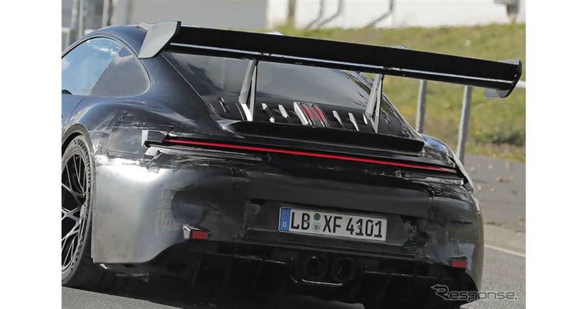 最後の非電動・非ターボの水平対向6気筒…ポルシェ『911 GT3 RS』を