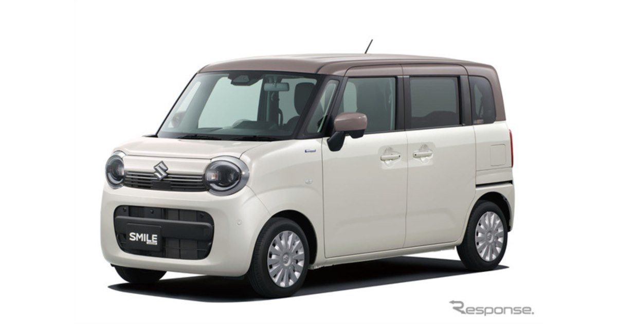 スズキ『ワゴンR スマイル』、より可愛らしく内外装を一新…148万9400円