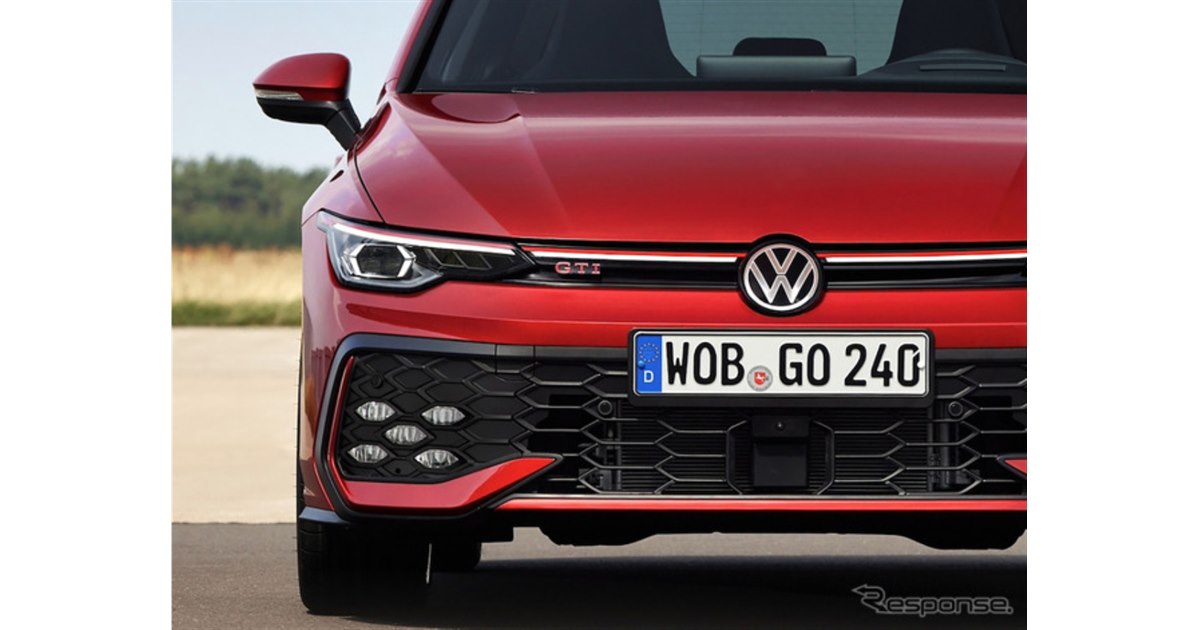 VW、ゴルフ「GTI」と「R」改良新型を日本初公開へ…東京オートサロン