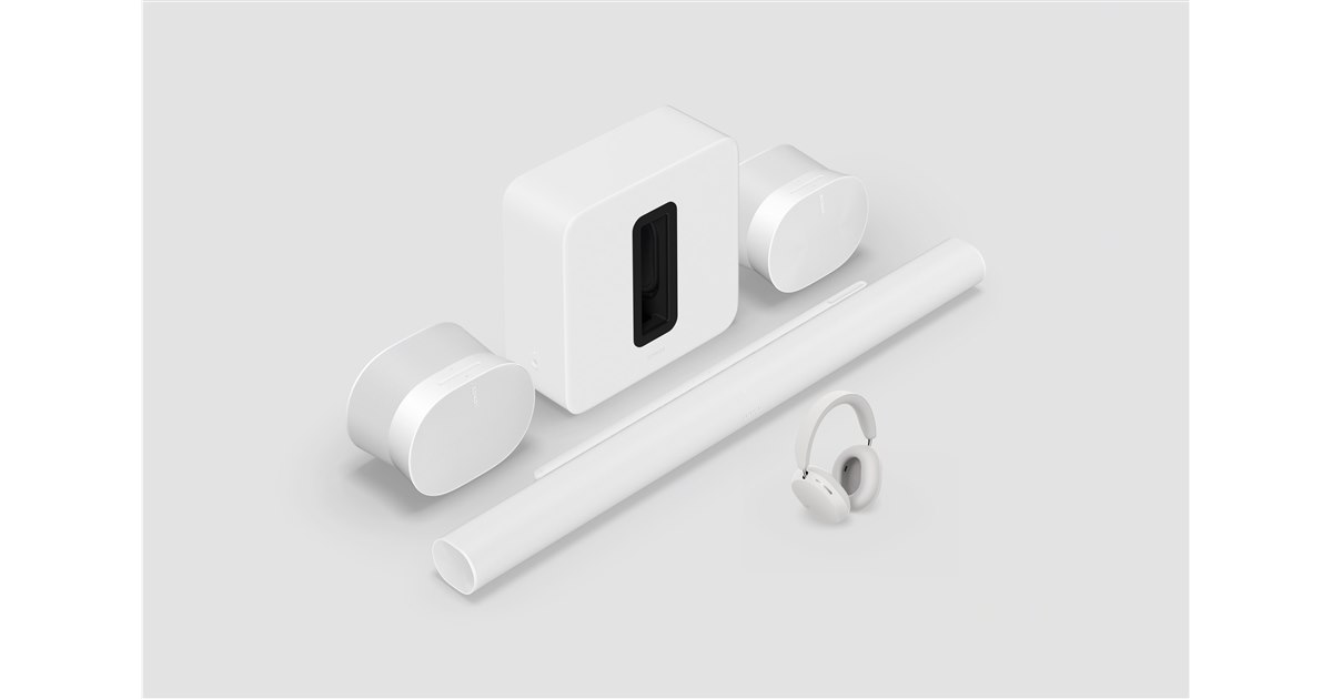 SONOS Arc Dolby Atmos対応サウンドバー ホワイト Sonos Premium Immersive Set with Arc Ultra (White) Includes