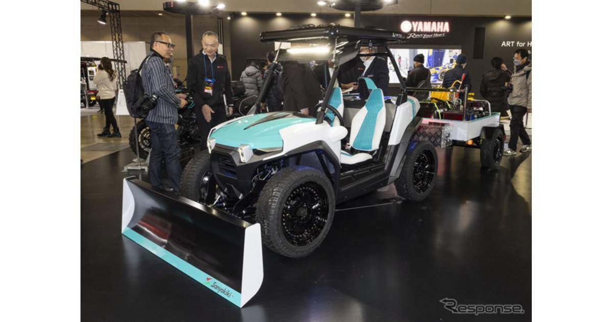 15秒でわかる］ヤマハ『ディアパソン C580 Fork1』…万能電動モビリティ