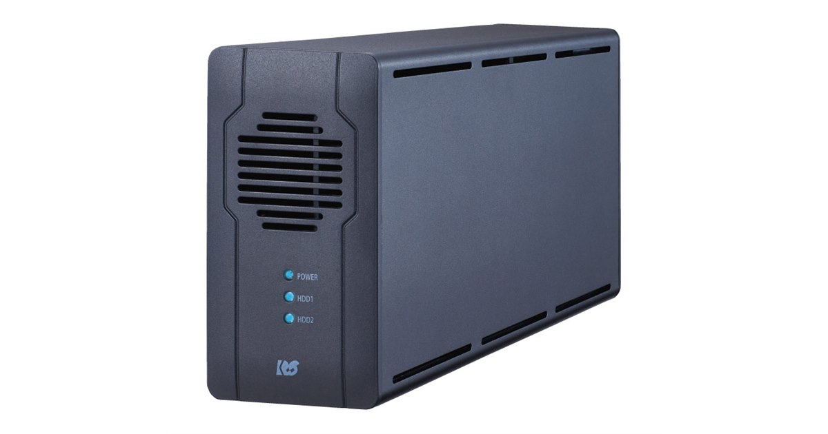 ラトックシステム USB 5Gbps RAIDケース　3.5インチHDD 2台用 USB 5Gbps RAIDケース（3.5インチHDD 2台用）RS-EC32-R5G