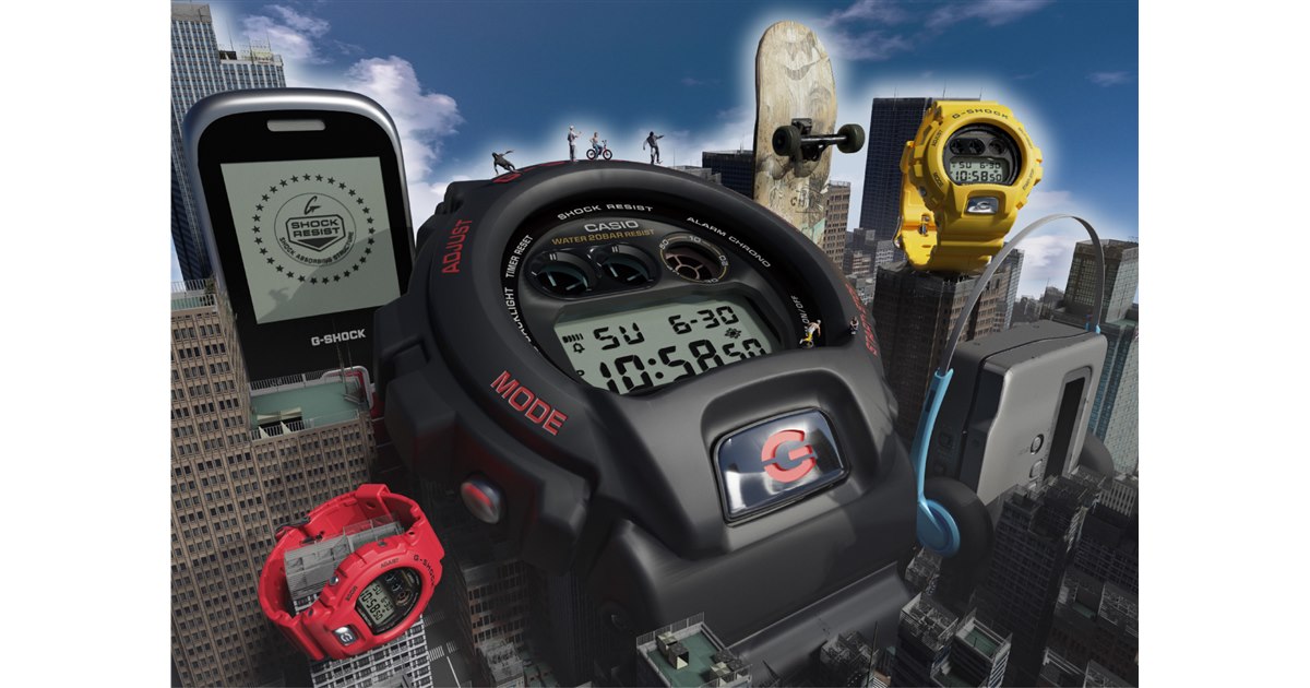 カシオ G-SHOCK DW-6900TR-9JR G-Shock DW-6900TR for series anniversary is inspired by DW