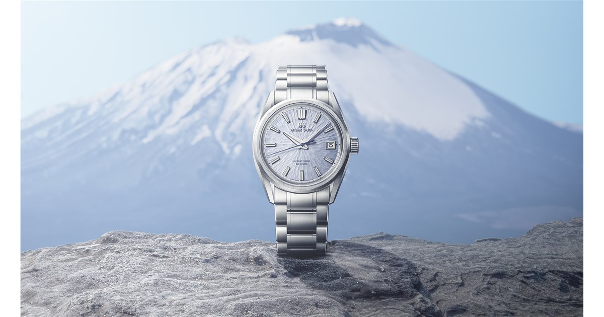 グランドセイコー、「岩手山」ダイヤルを採用した