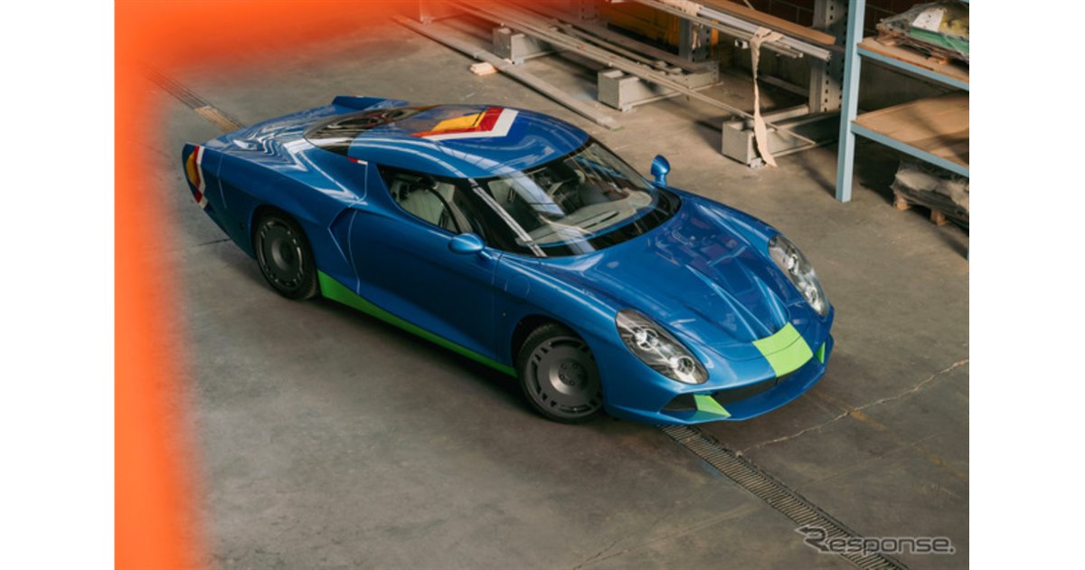 リアボディは着脱式、ザガート『AGTZツインテール』第一号車を初公開