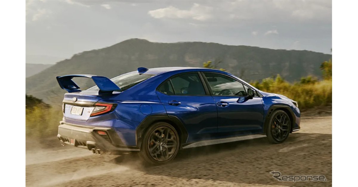 スバル『WRX』に日本にはない6速MT搭載！高性能モデル豪州発表へ「これ