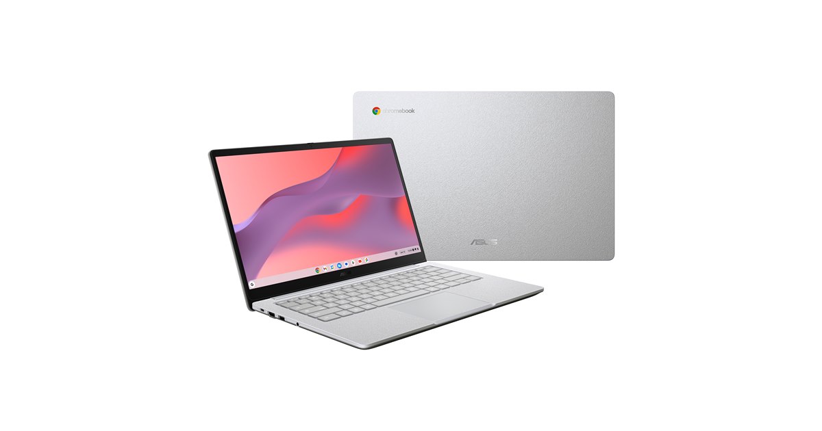 ASUS Chromebook 本体 CX1405CKA ピュアグレー 新品同様 ASUS、やさしい風合いのデザインが特徴の14型Chromebook