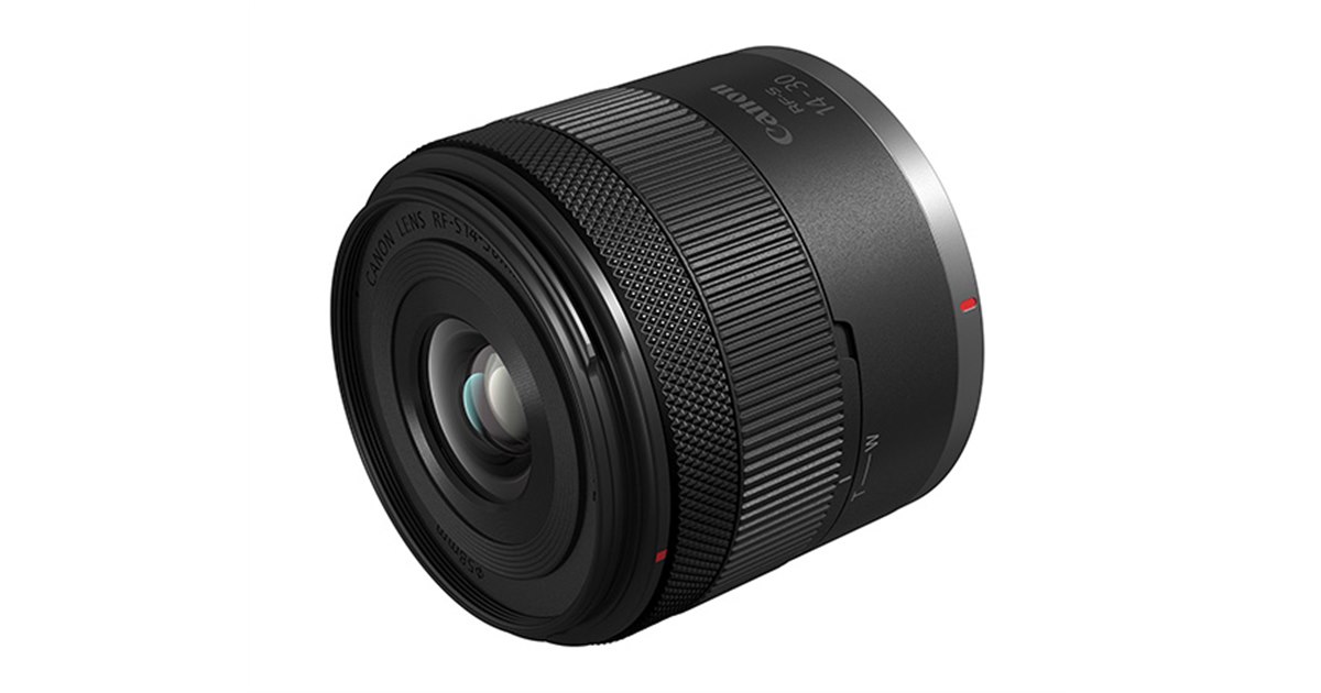 キヤノン、RFレンズ初のパワーズームを内蔵した「RF-S14-30mm F4