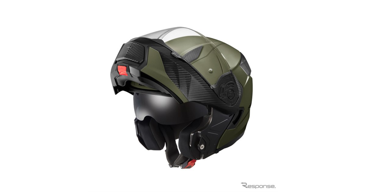 オージーケーカブト、システムヘルメット『RYUKI』に新色「フラット