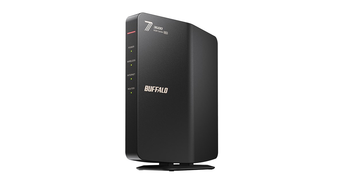 11,980円、バッファローのWi-Fi 7対応デュアルバンド無線LAN