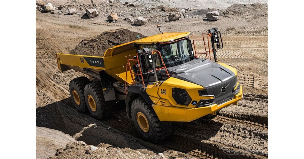 ボルボ、10年ぶりにダンプトラックをモデルチェンジ…オフロード