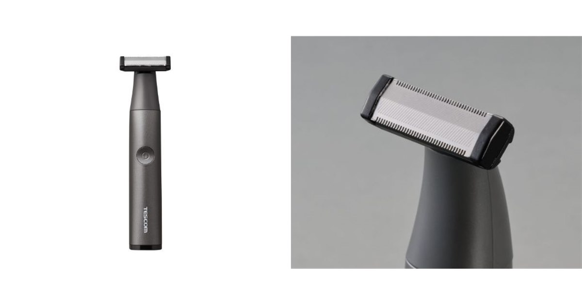 テスコム、顔・ヒゲからVIOまで全身対応の新ボディ＆フェイス