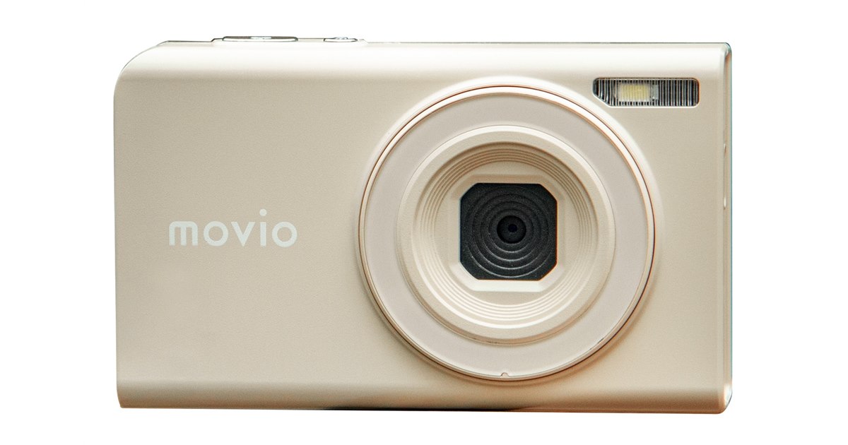 デジタルカメラMOViO 9,790円、デジタル4倍ズームに対応したコンパクトデジカメ