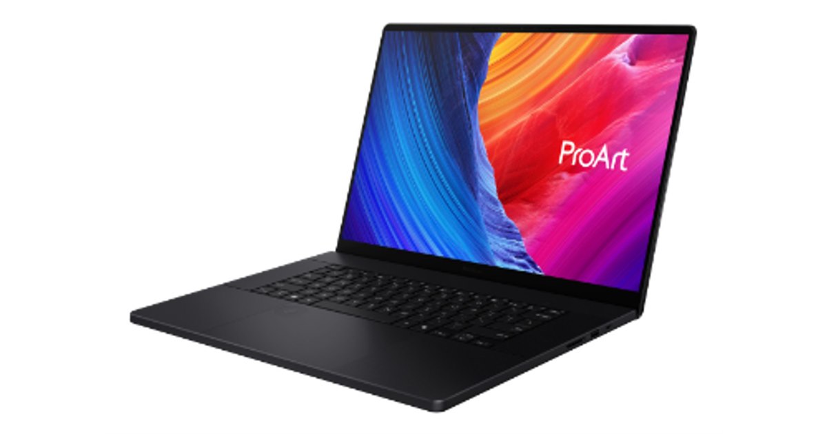 ASUS、「GeForce RTX 5070/5060」を搭載したクリエイター向け16